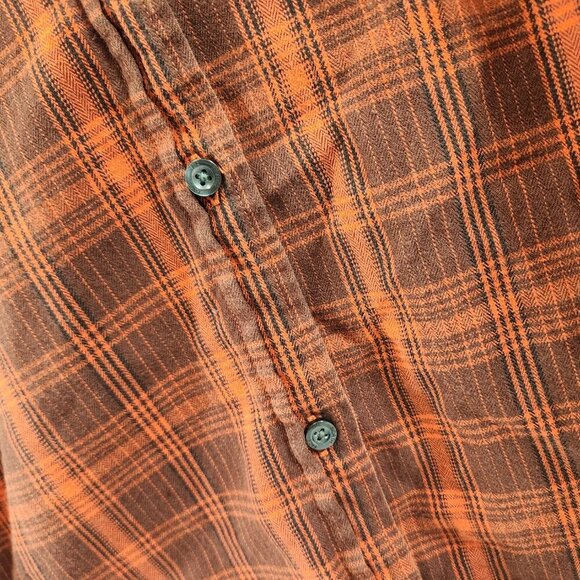 The North Face Womens Red Plaid Button Up Shirt Size XL - Picture 2 of 9